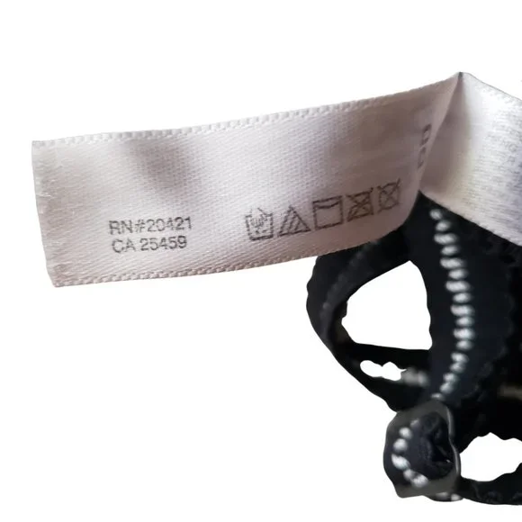 DKNY Black & White Lace Bra – Size 36B - Picture 11 of 13